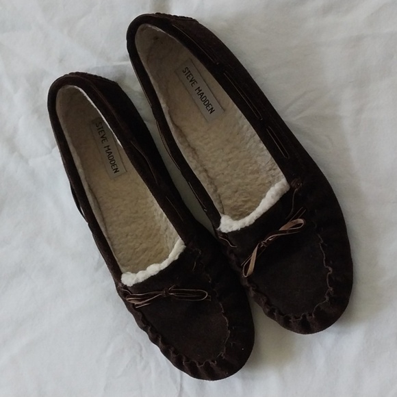 Steve Madden P-Maddy leather suede driving moccasin size 8.5 - Picture 1 of 9